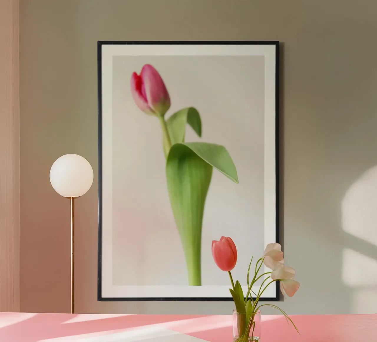 Rode tulp poster van Soul Traffic