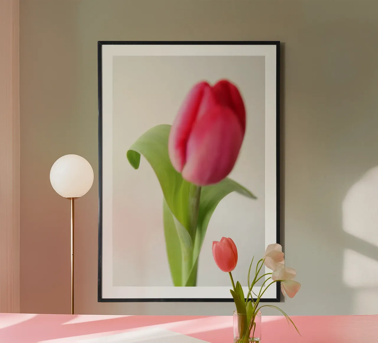 Rode tulp poster van Soul Traffic