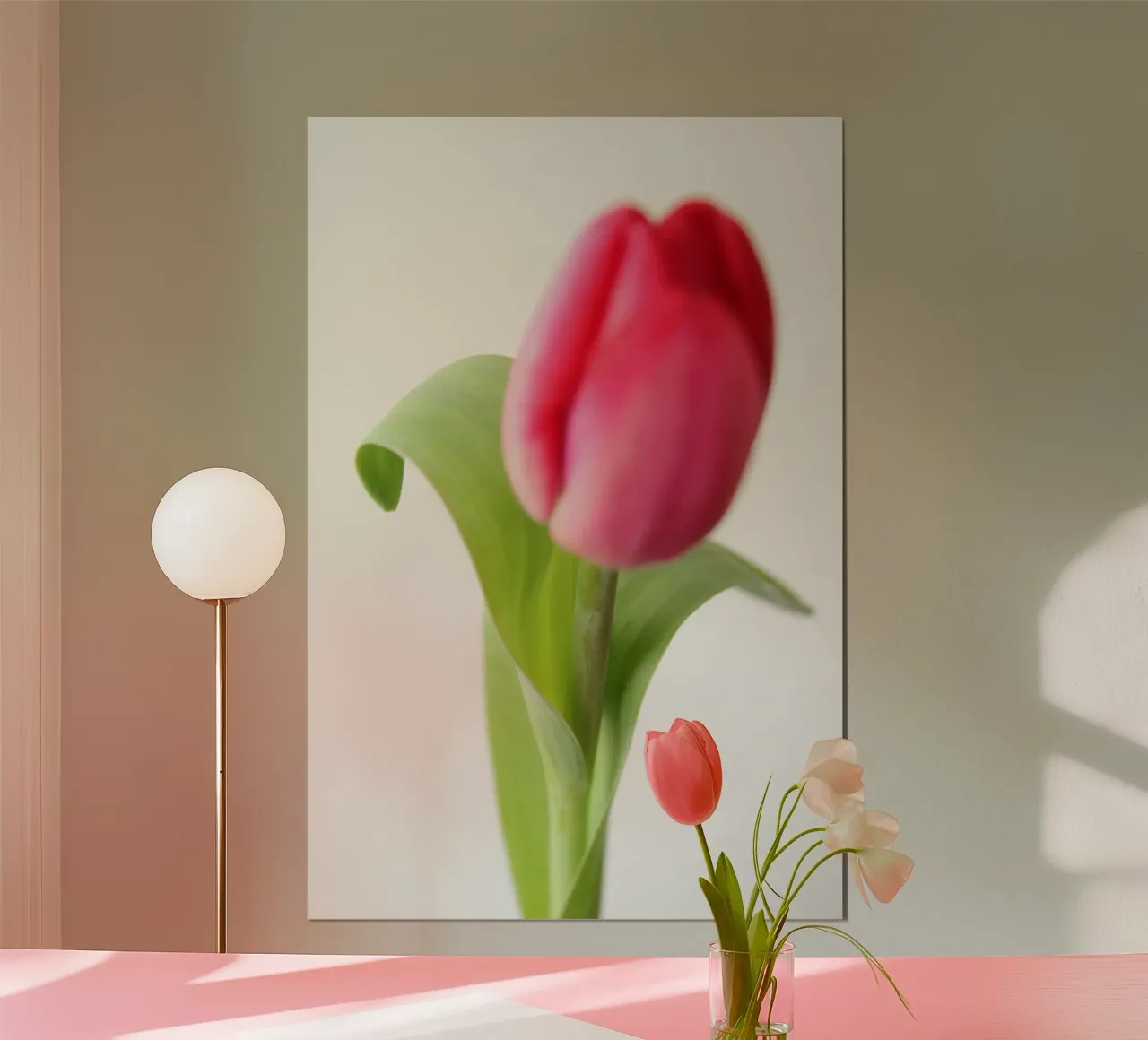 Rode tulp poster van Soul Traffic