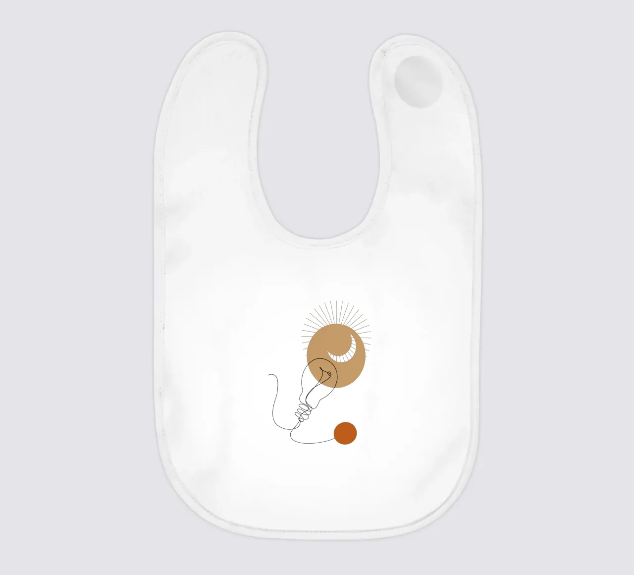 Lampada minimalista bavaglino da YSV MINIMALIST