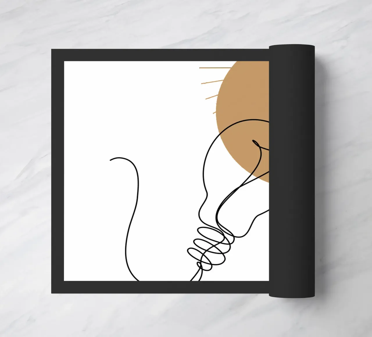 Lampada minimalista zerbino da YSV MINIMALIST