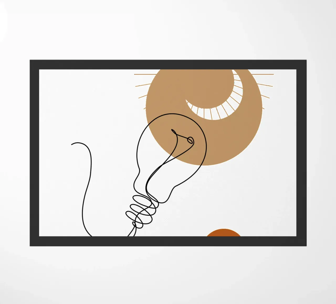 Lampada minimalista zerbino da YSV MINIMALIST
