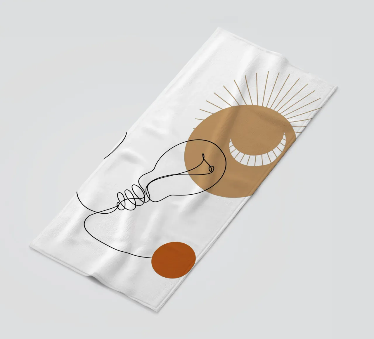 Lampada minimalista telo mare da YSV MINIMALIST