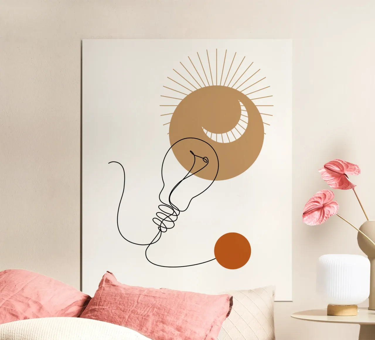 Lampada minimalista carta hahnemühle da YSV MINIMALIST
