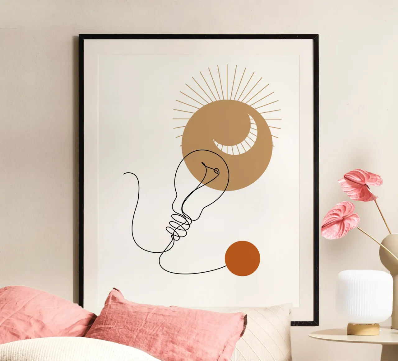 Lampada minimalista carta hahnemühle da YSV MINIMALIST
