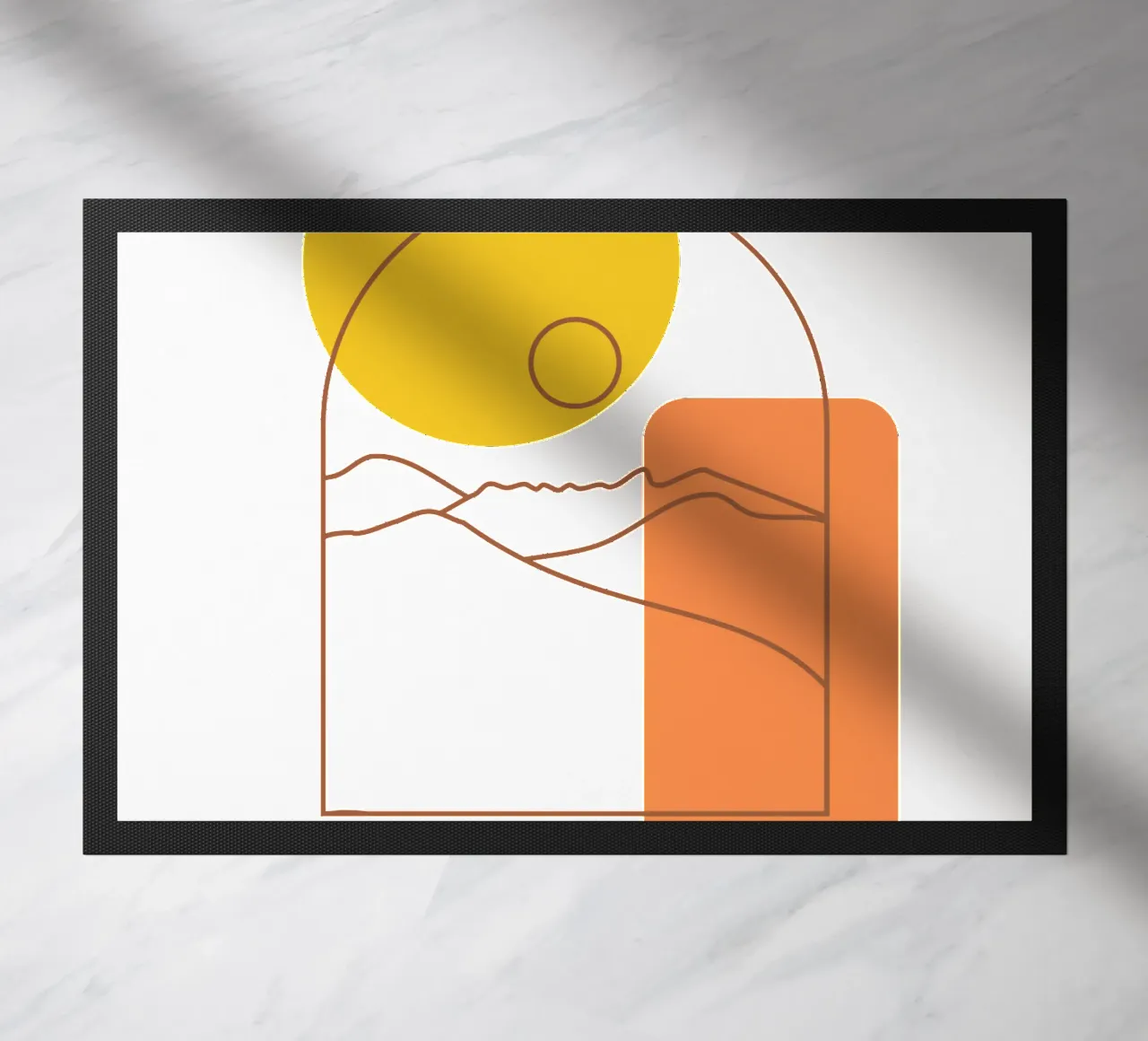 Natura crepuscolare minimalista zerbino da YSV MINIMALIST