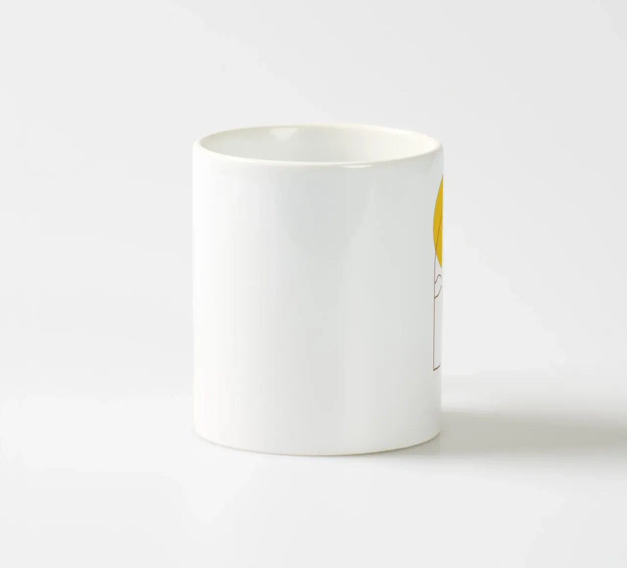 Natura crepuscolare minimalista tazza in ceramica da YSV MINIMALIST