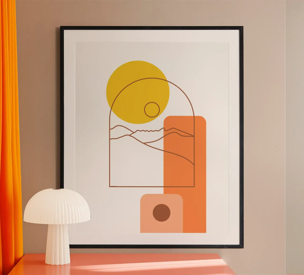 Natura crepuscolare minimalista carta hahnemühle da YSV MINIMALIST