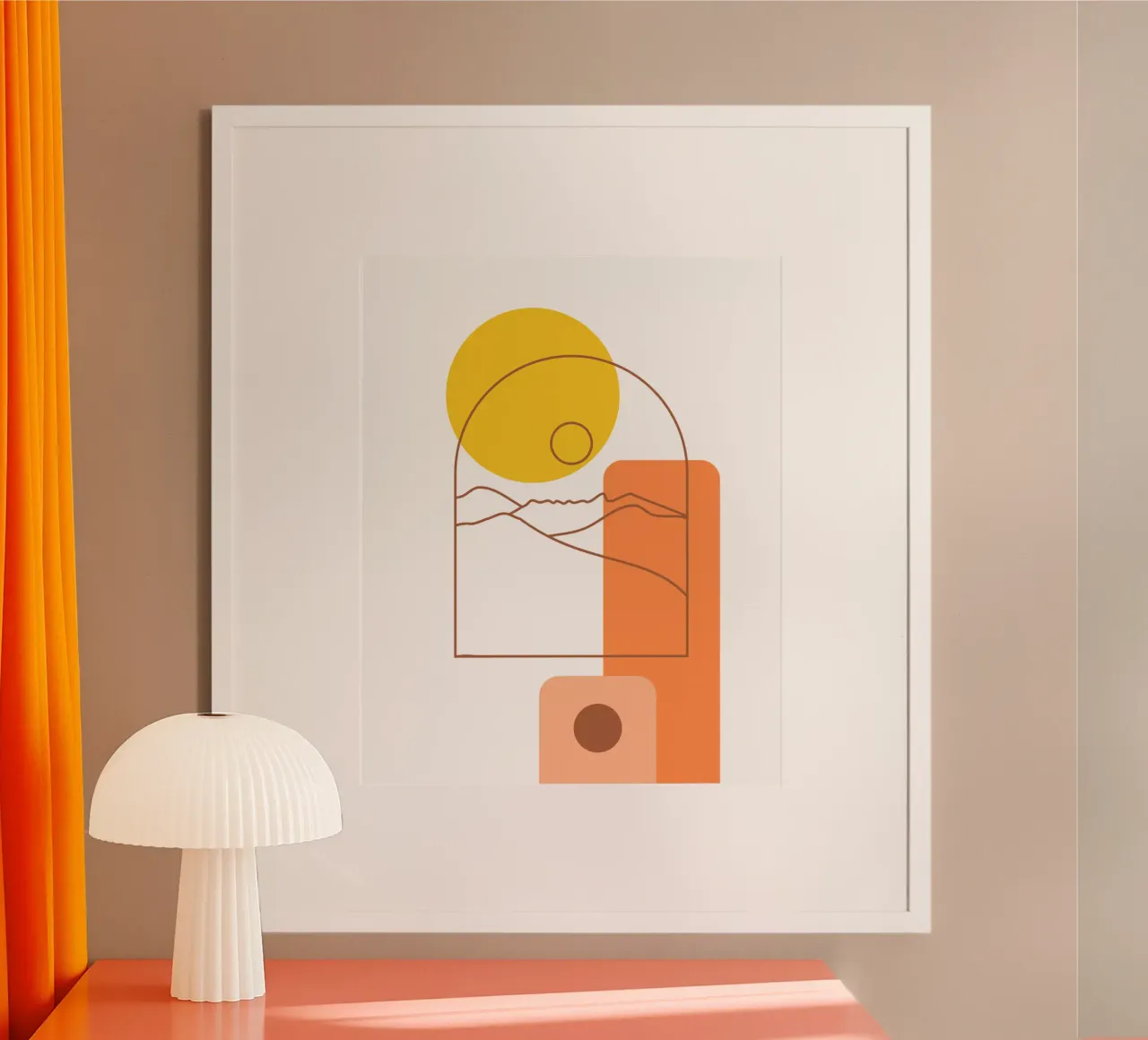 Natura crepuscolare minimalista carta hahnemühle da YSV MINIMALIST