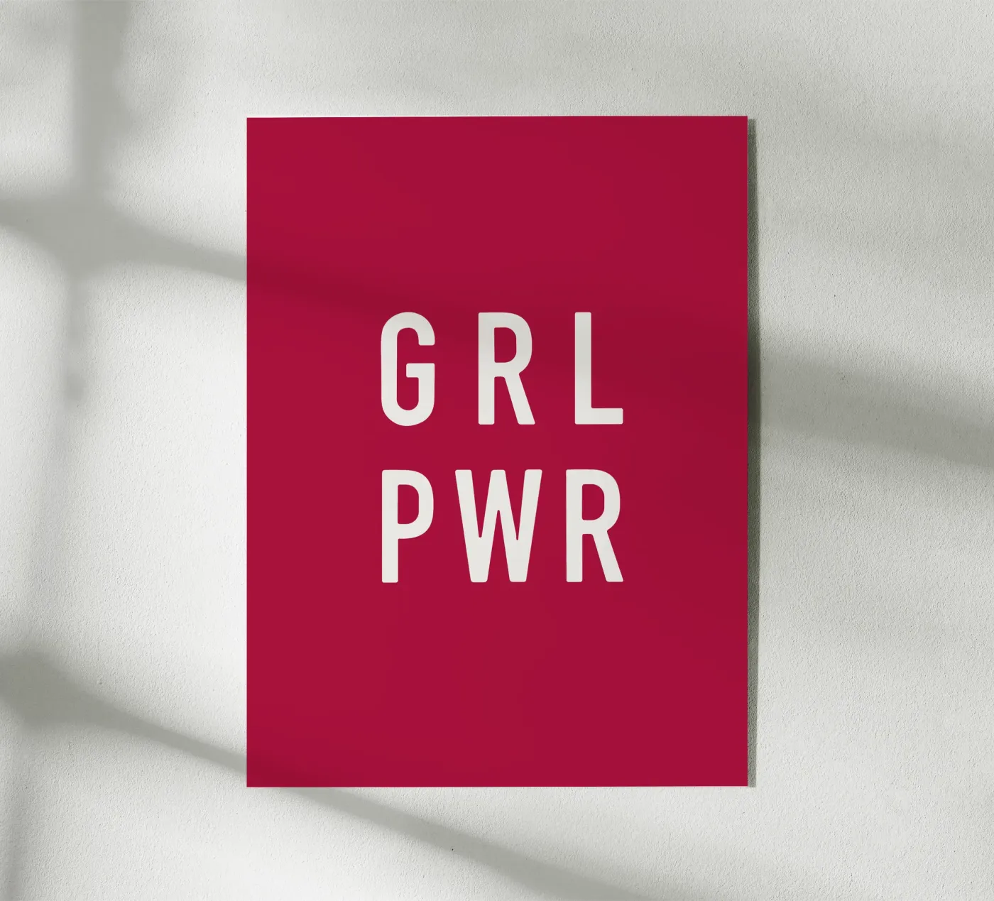 GRLLLLL Acryl-Glas von FELICIA