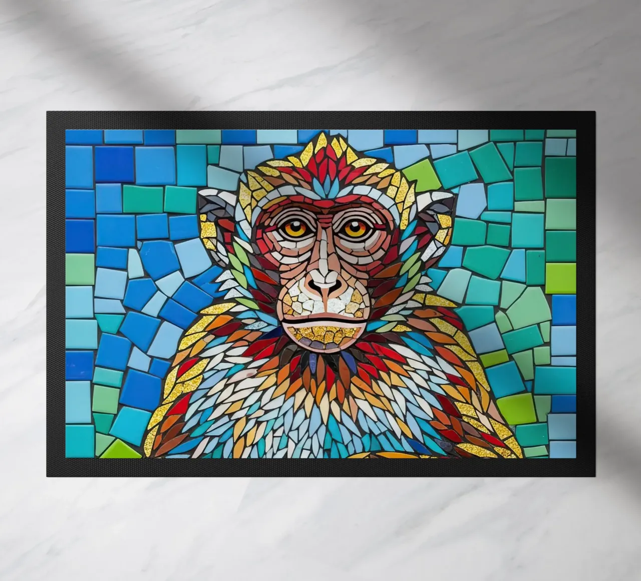PRIMATE PRIDE doormat by ArtPlane