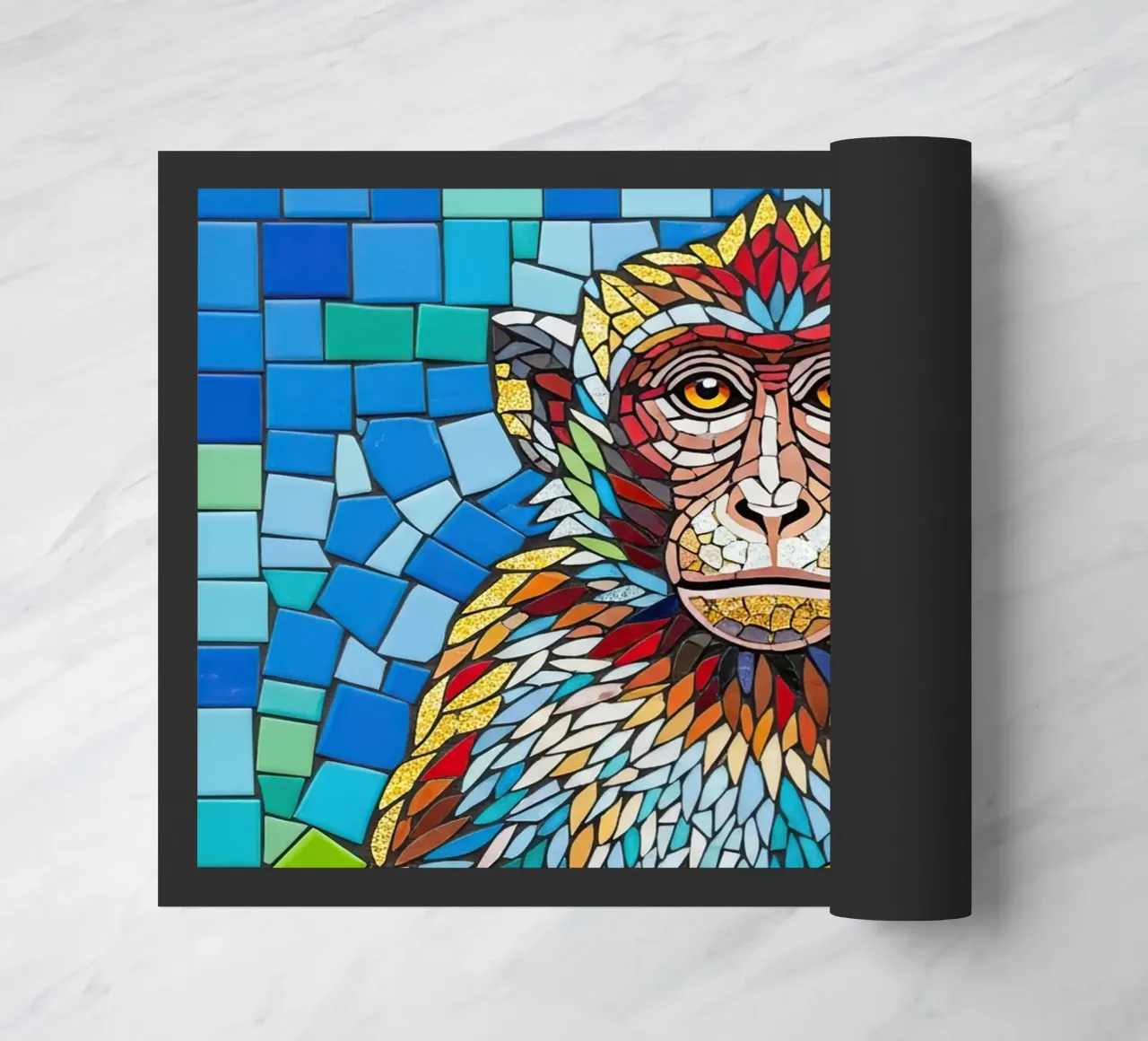 PRIMATE PRIDE doormat by ArtPlane