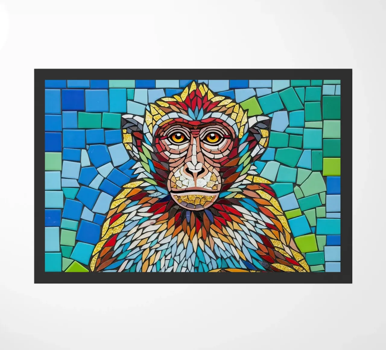 PRIMATE PRIDE doormat by ArtPlane