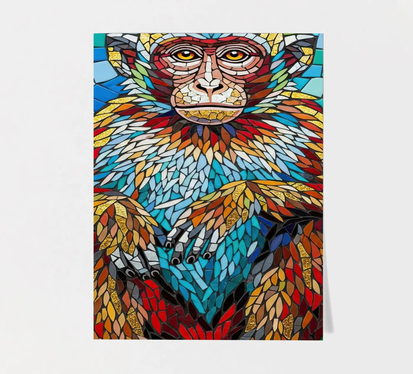 PRIMATE PRIDE sticker sheet by ArtPlane