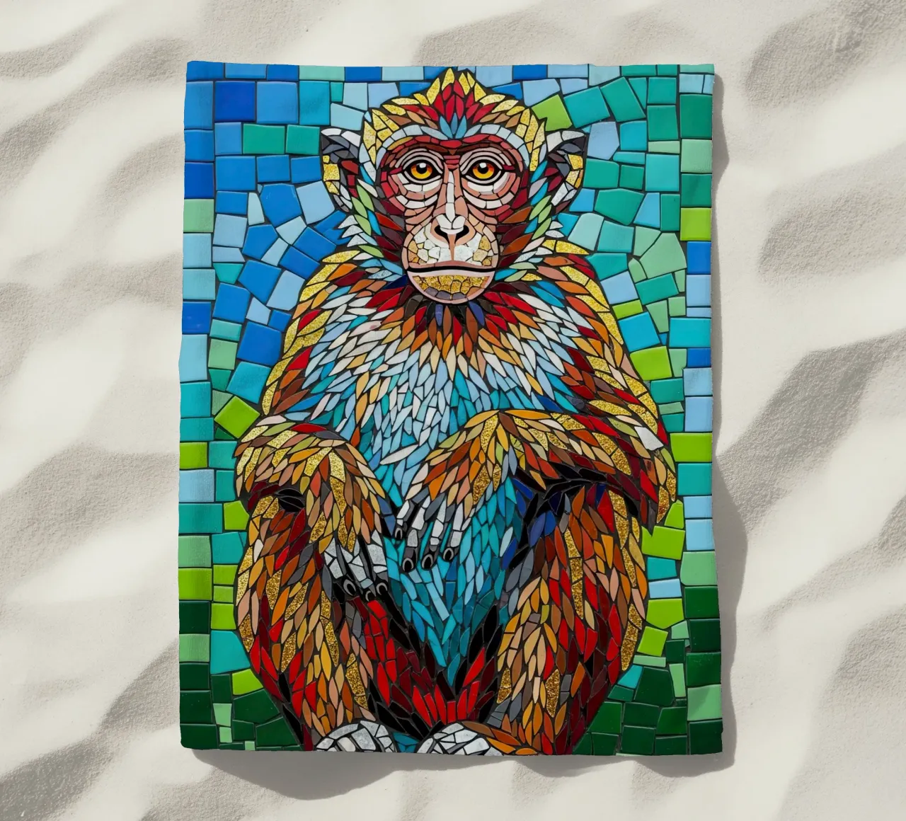 ORGOGLIO DEI PRIMATI telo mare da ArtPlane