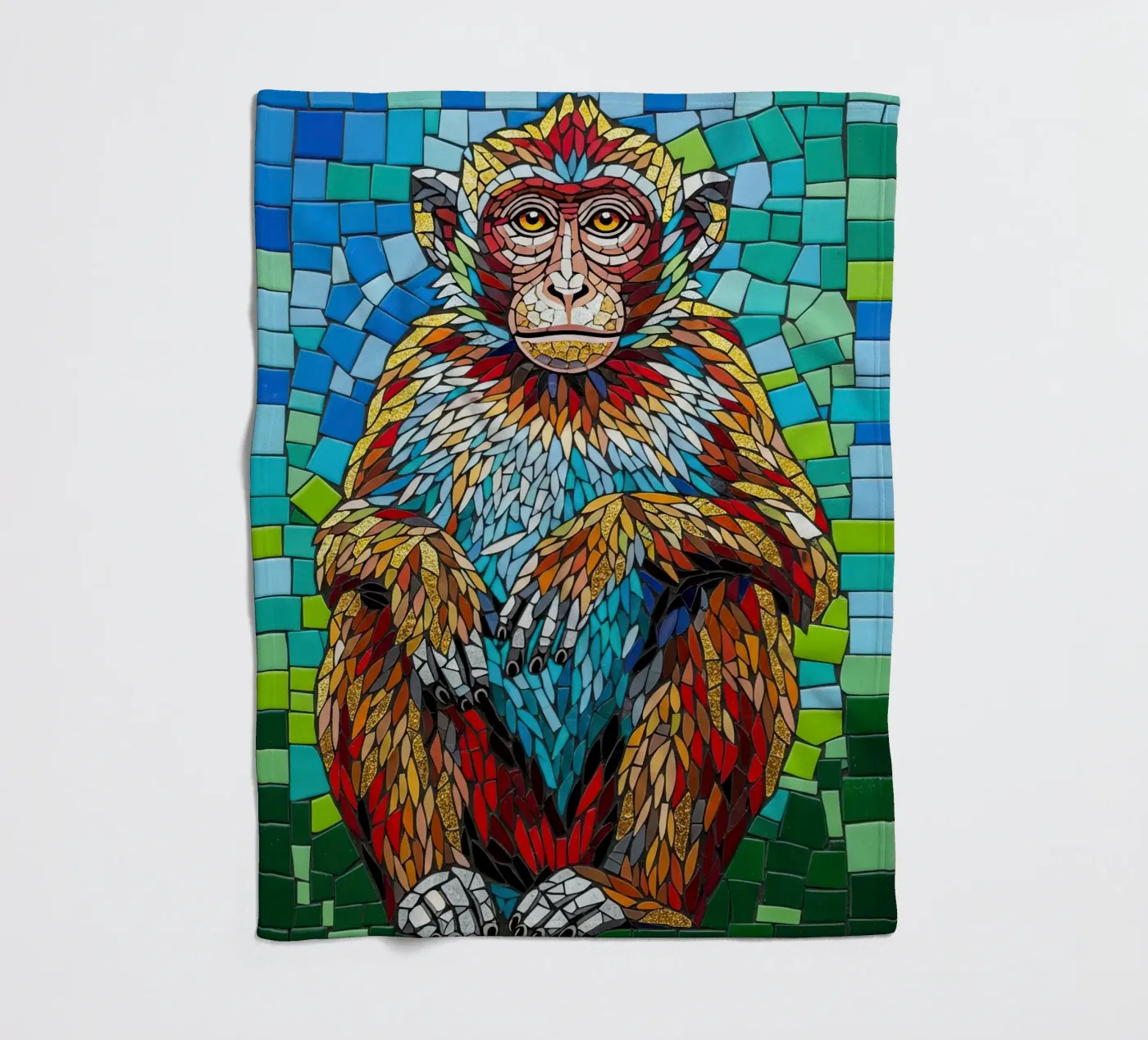 PRIMATE PRIDE fleecedeken van ArtPlane