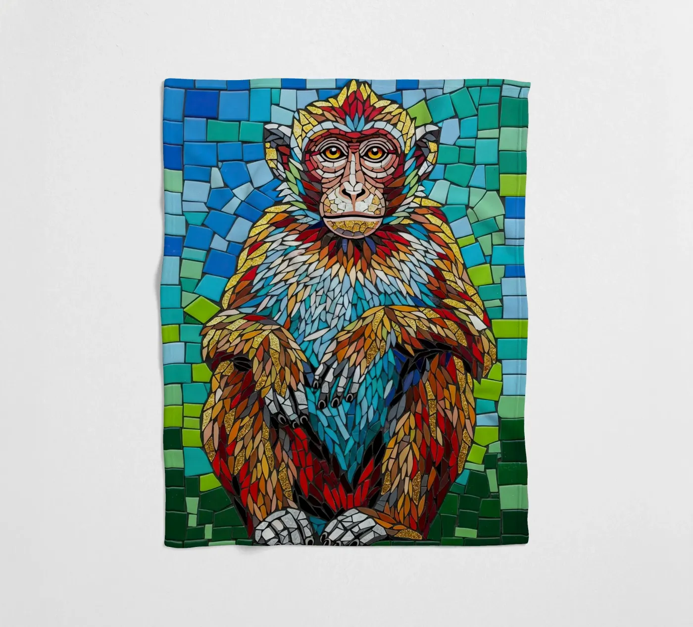 PRIMATE PRIDE fleecedeken van ArtPlane
