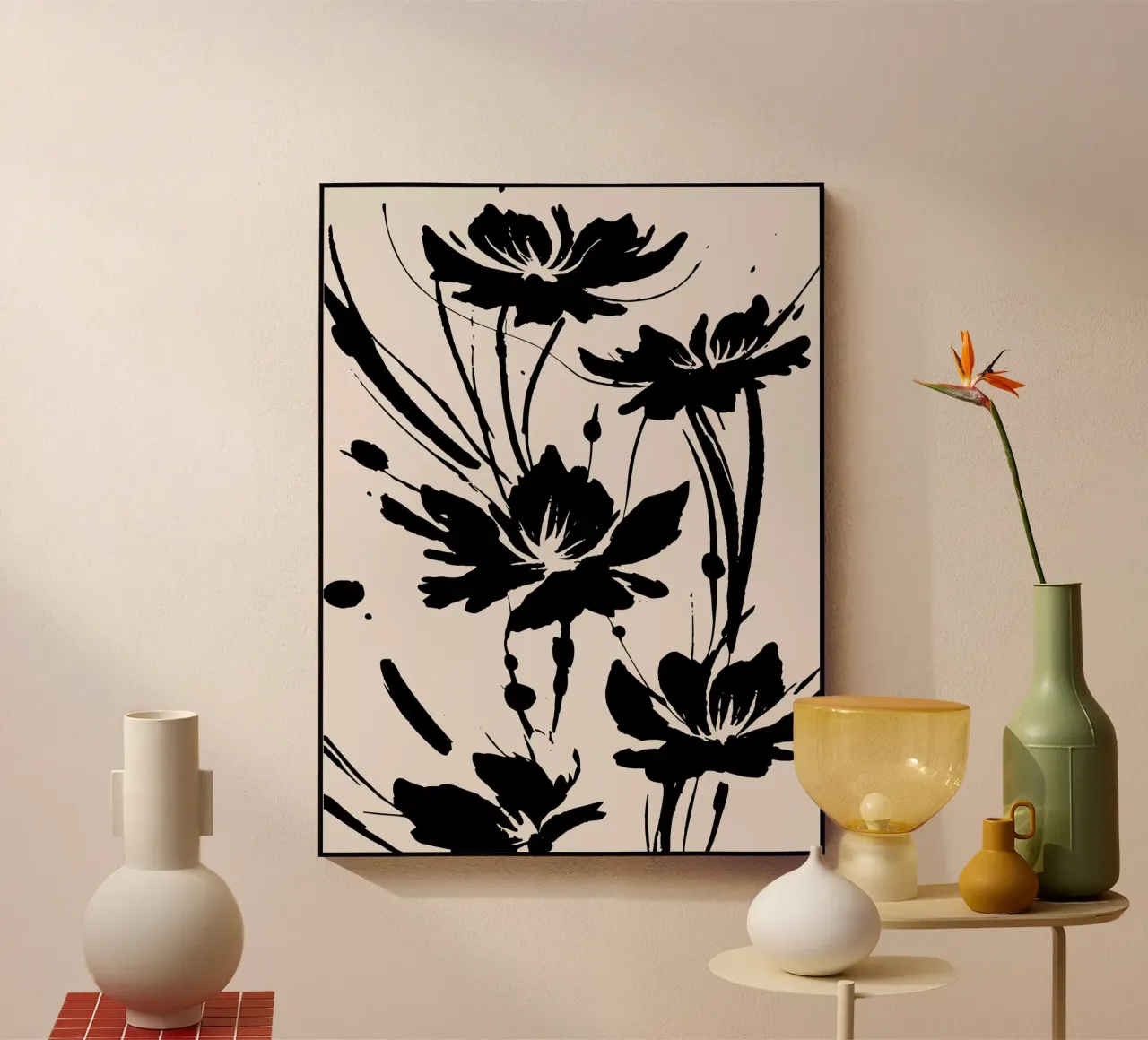 Flowers plexiglass da Artsy Bessy