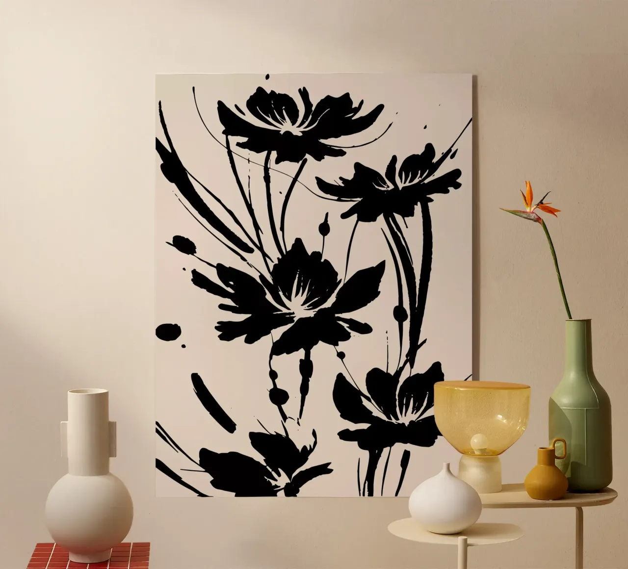 Flowers plexiglass da Artsy Bessy