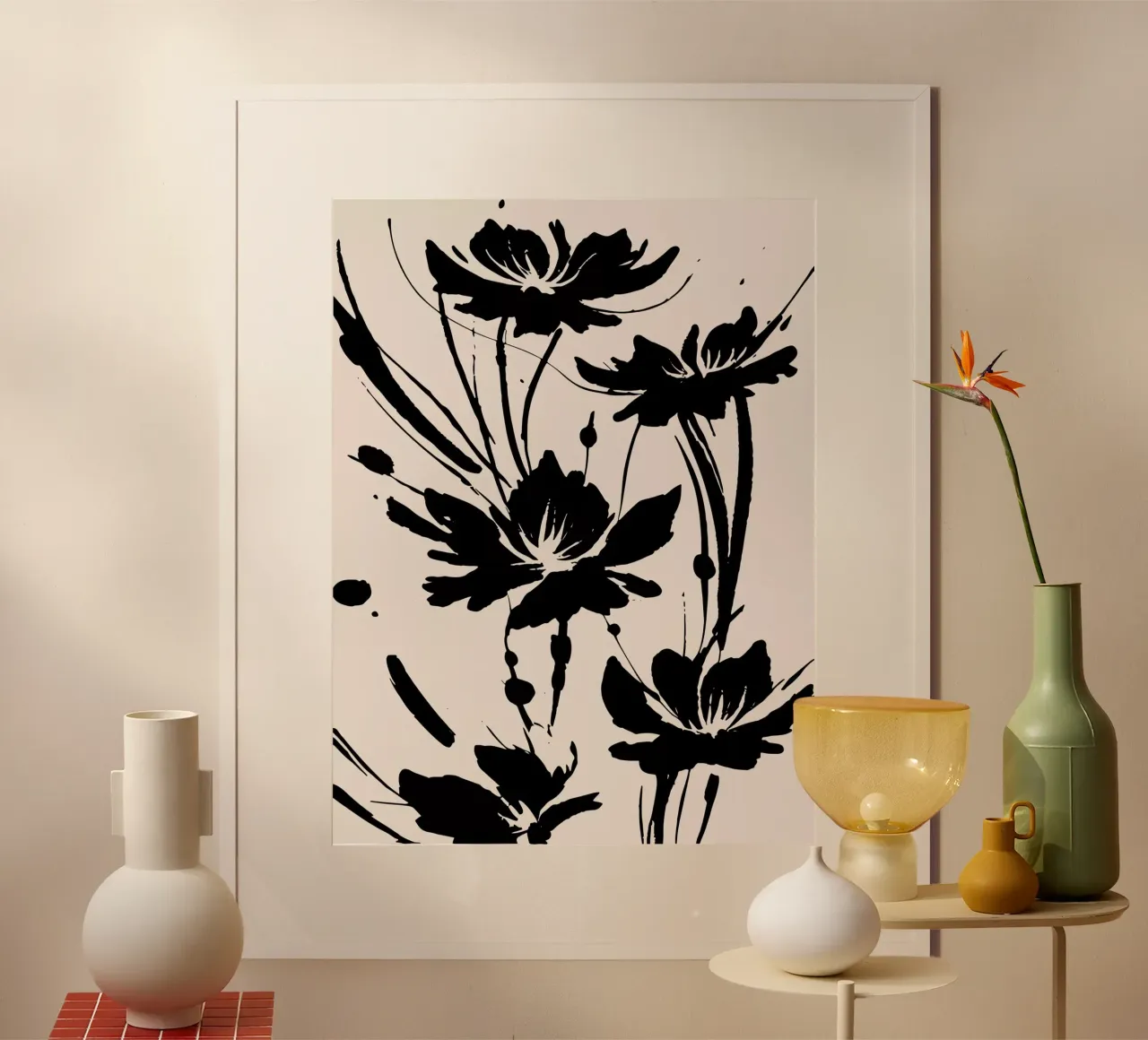 Flowers poster da Artsy Bessy