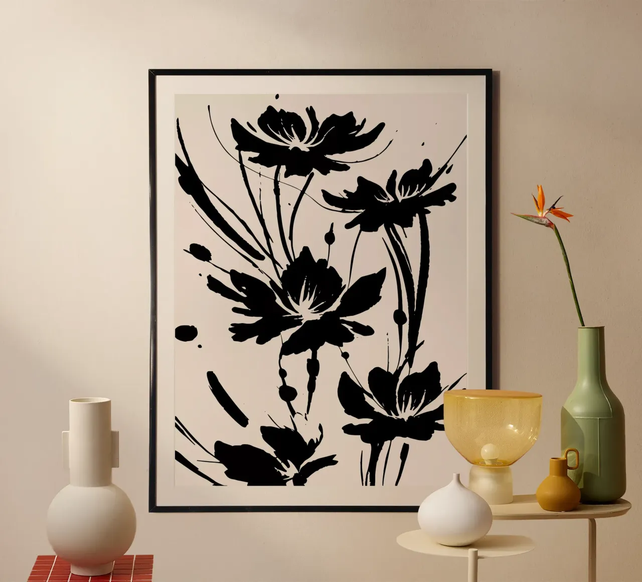 Flowers poster da Artsy Bessy