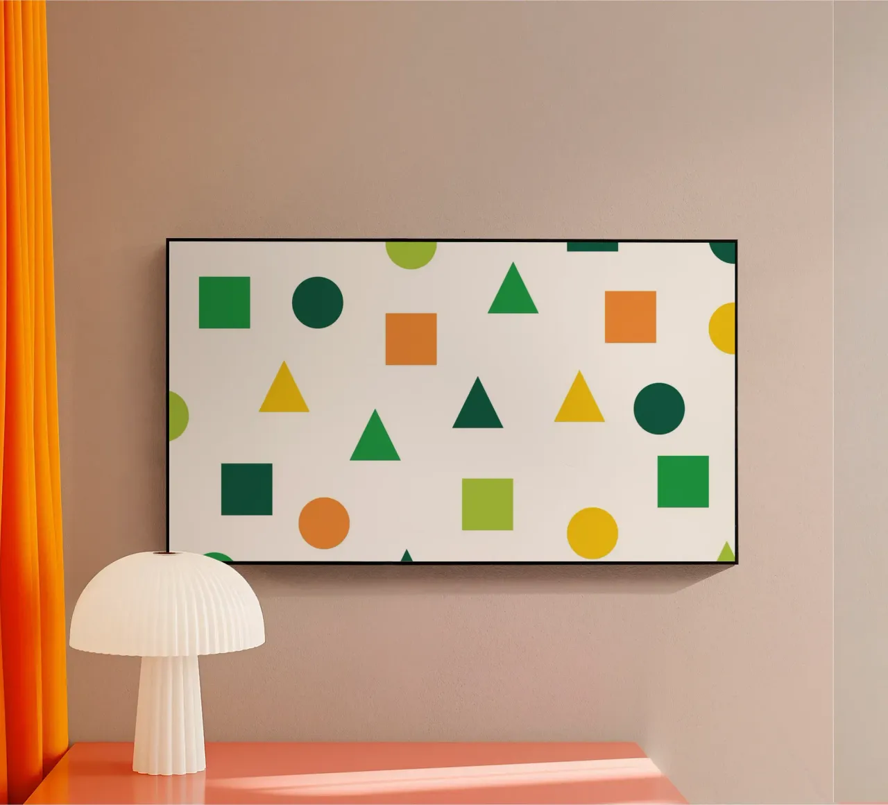 Forma geometrica verde plexiglass da Studio Fun Boy