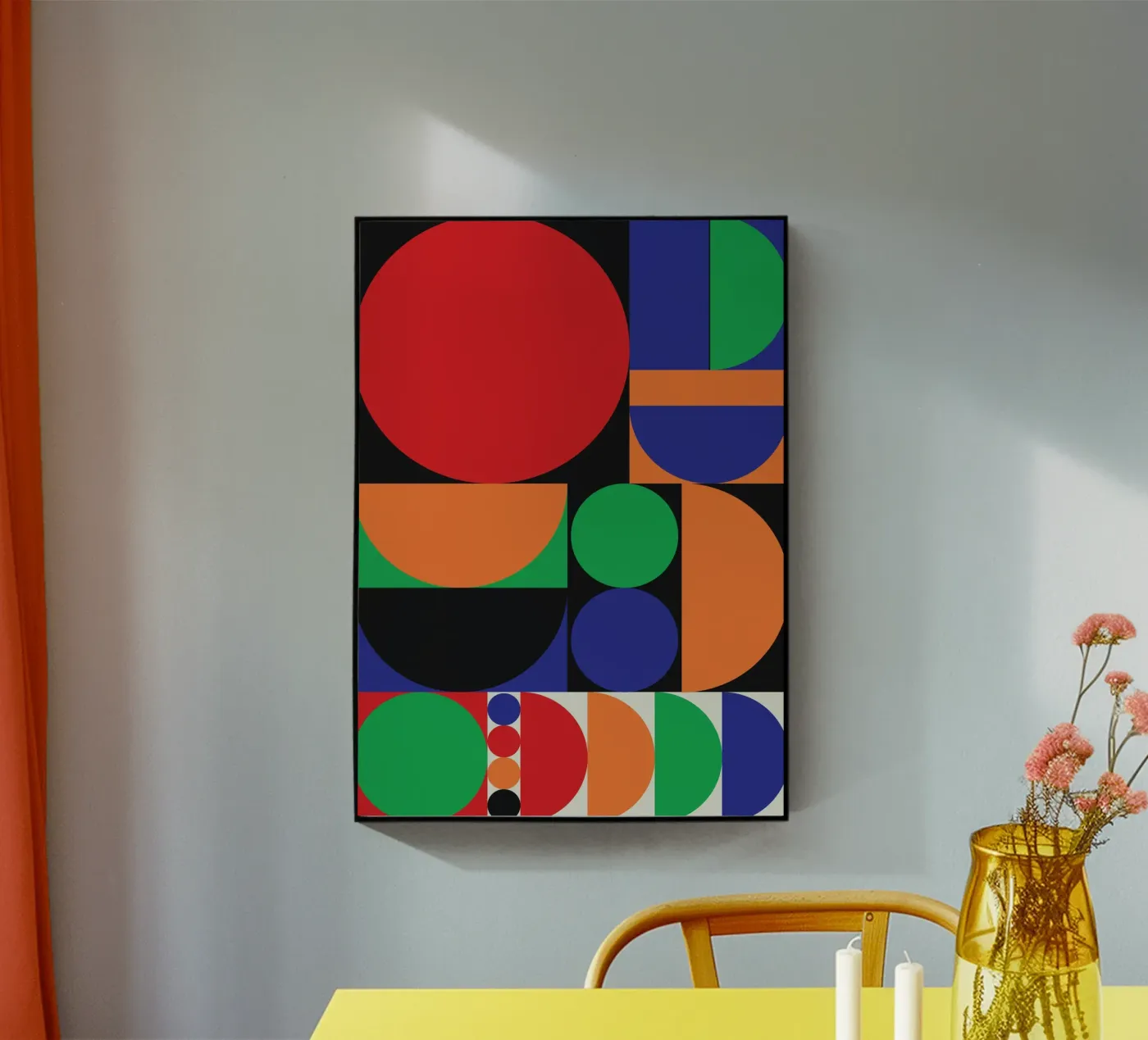 Bauhaus Bold Dark plexiglass da Studio Fun Boy