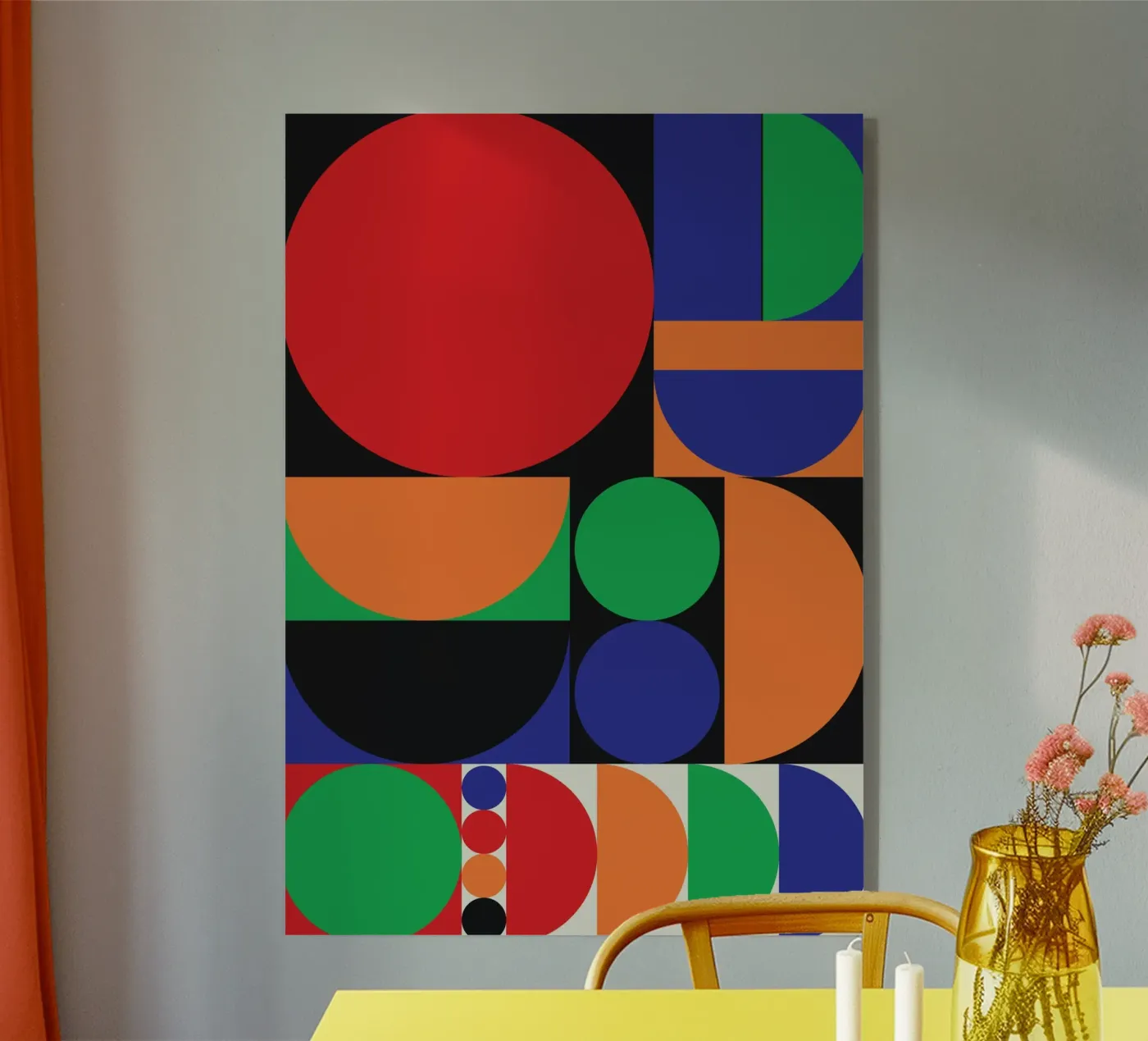 Bauhaus Bold Dark plexiglass da Studio Fun Boy