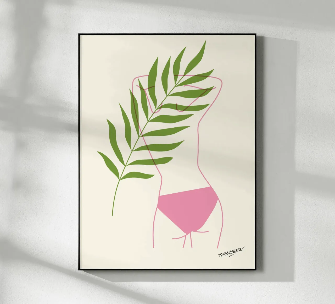 Pink & Green plexiglass da Tamsen Design
