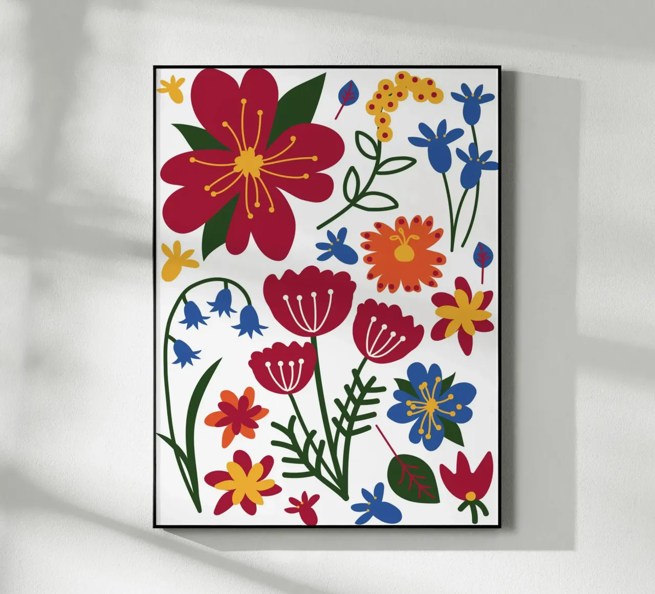 Flowers plexiglass da Artsy Bessy