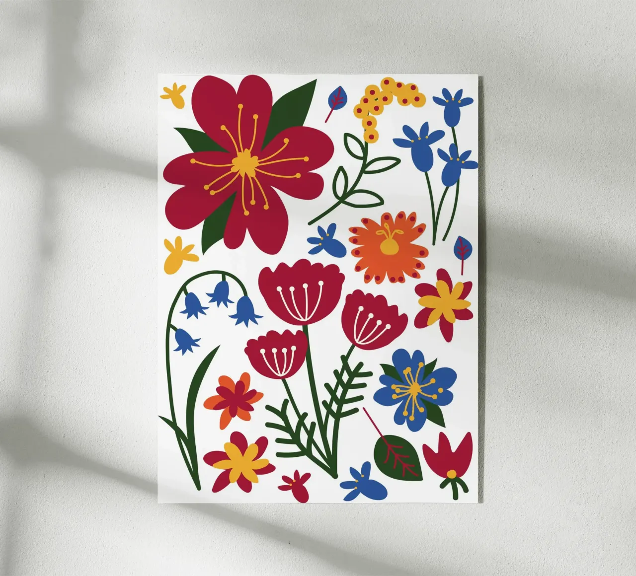 Flowers plexiglass da Artsy Bessy