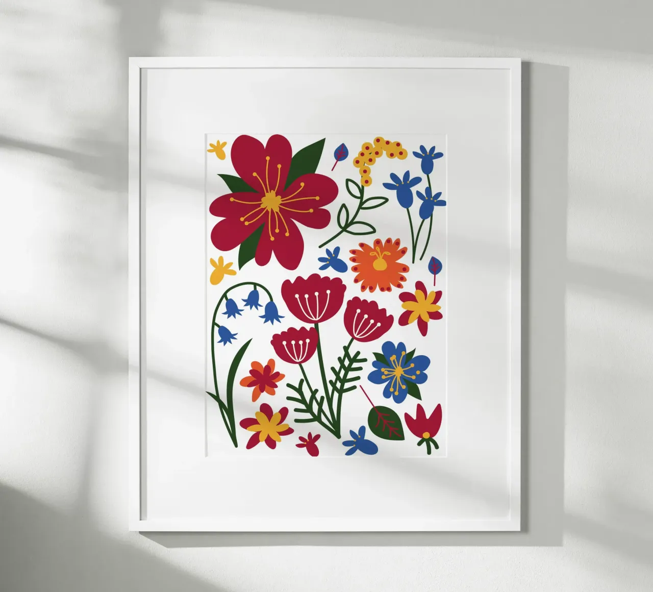 Flowers poster da Artsy Bessy