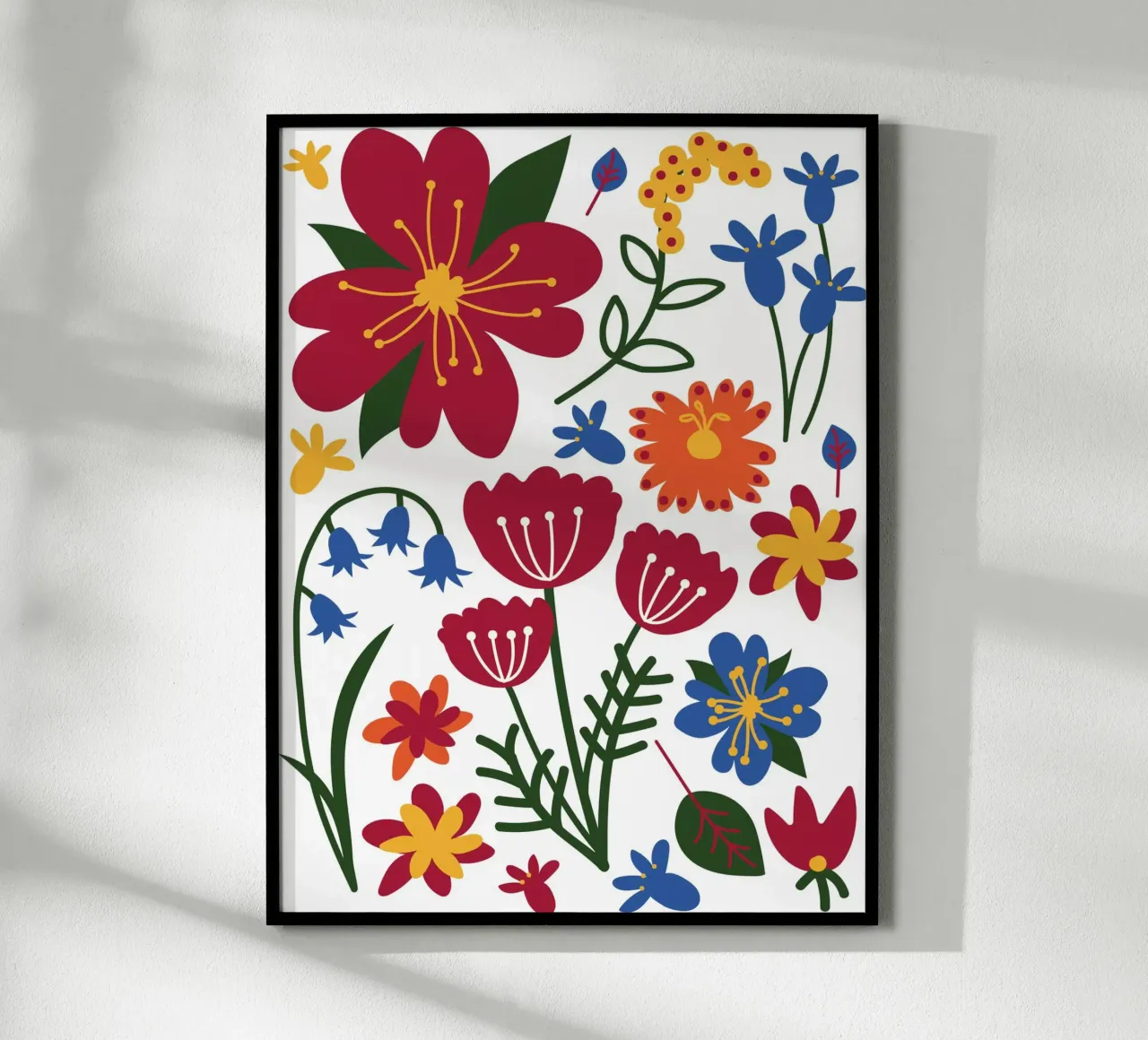 Flowers poster da Artsy Bessy