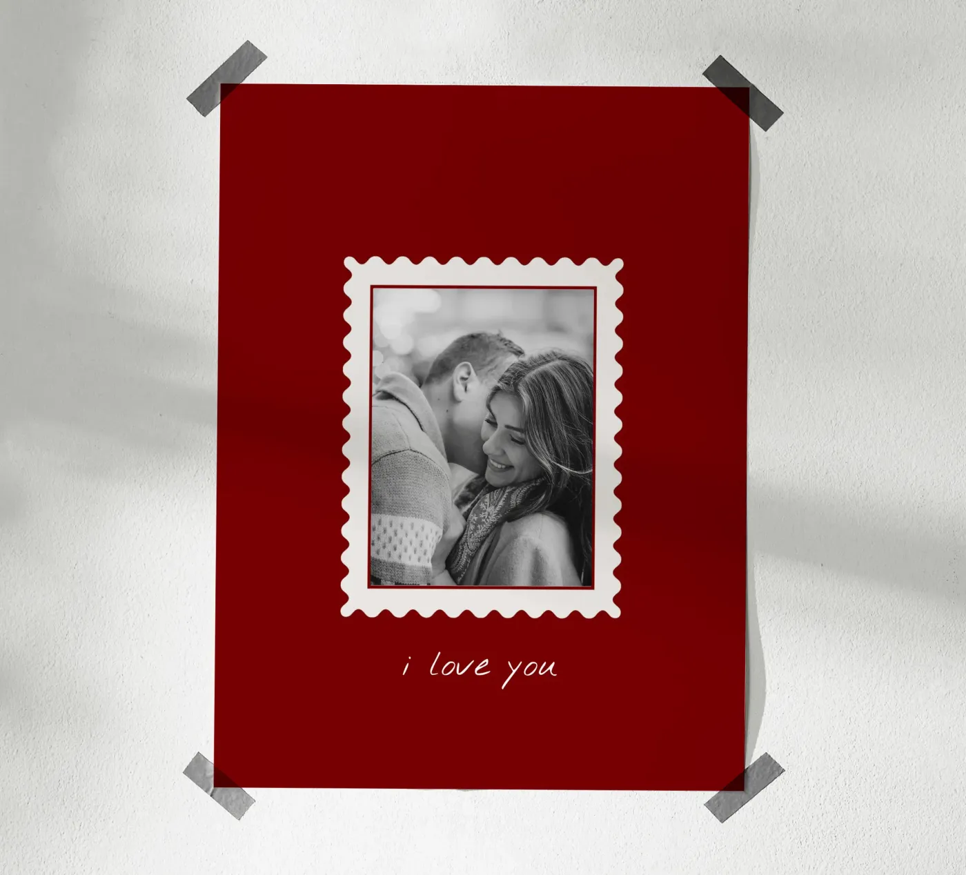 Stamp | Custom Memory poster by Happy Moments