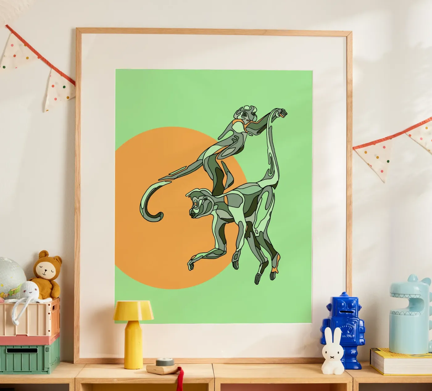 MONKEY HOP poster da raphaelgrischa