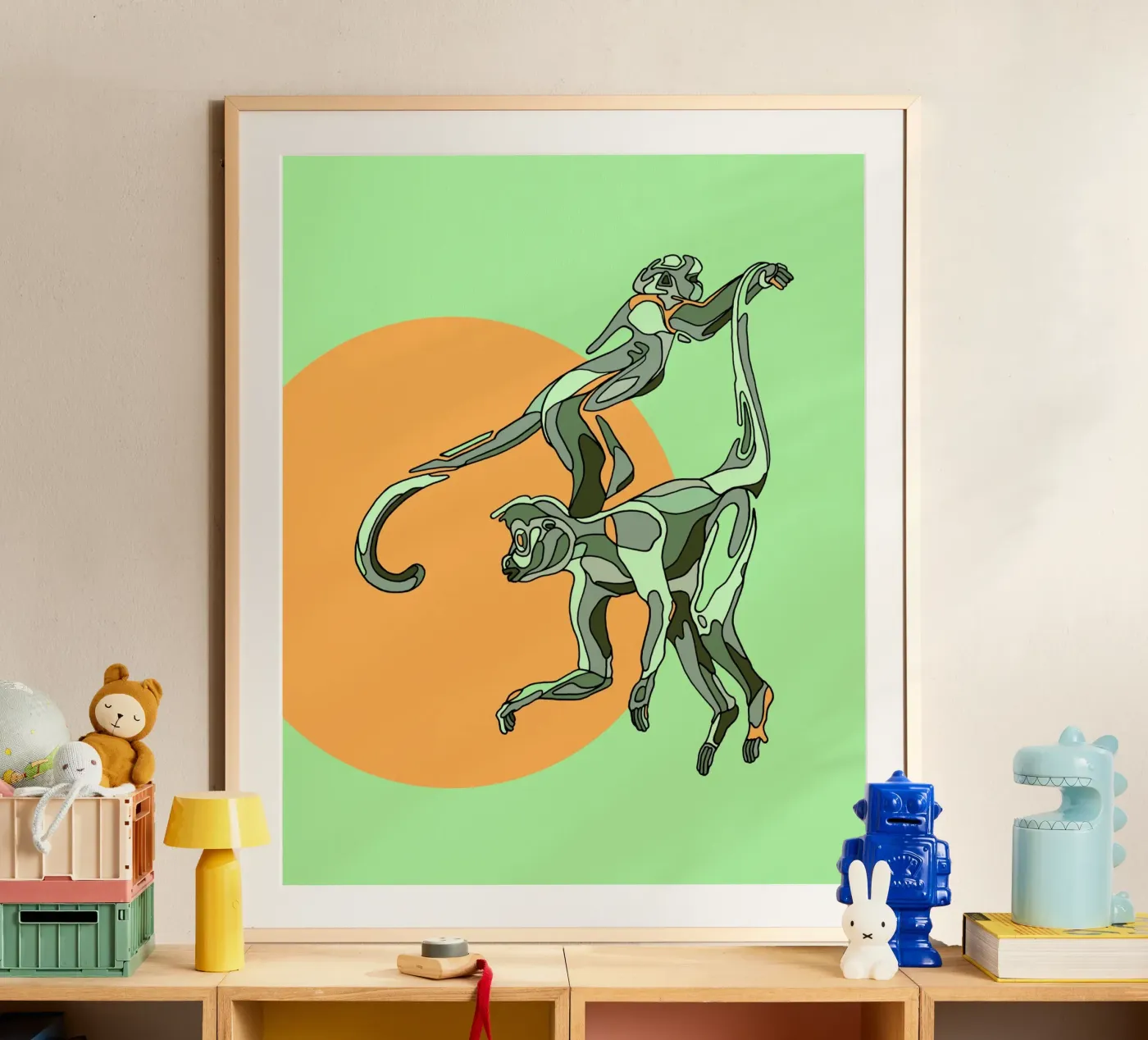 MONKEY HOP poster da raphaelgrischa