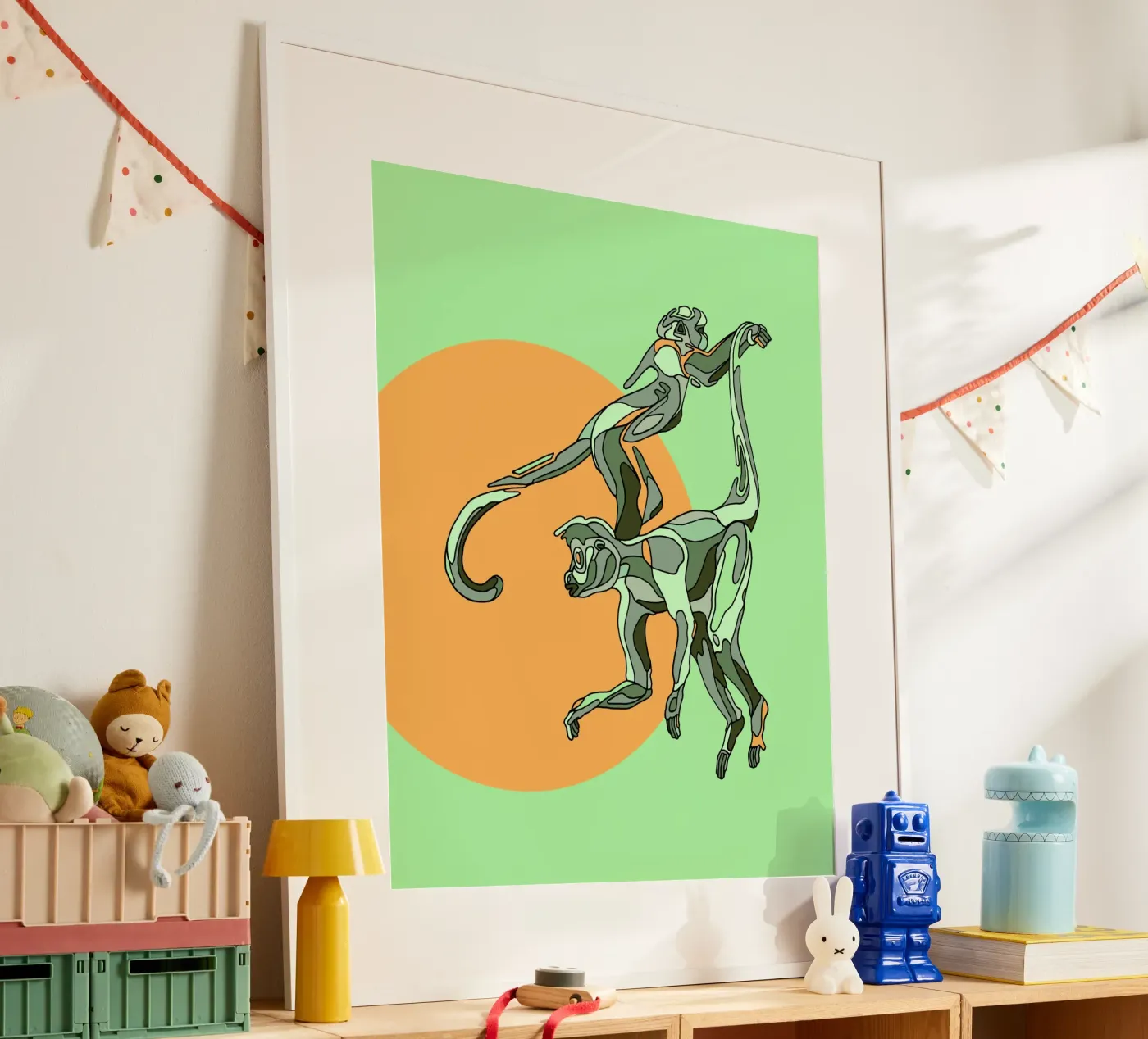 MONKEY HOP poster da raphaelgrischa