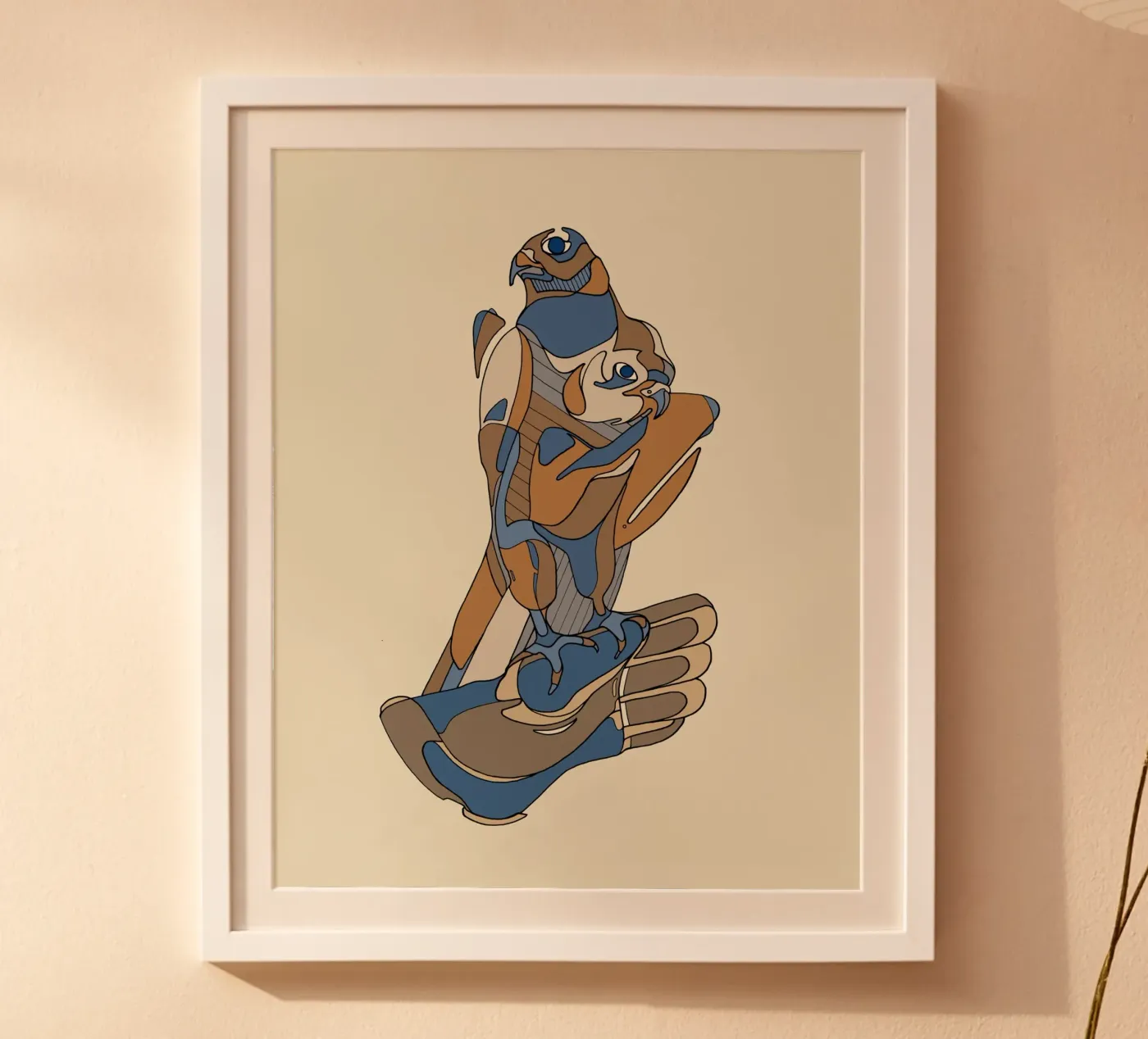 DOUBLE HEADED FALCON poster da raphaelgrischa