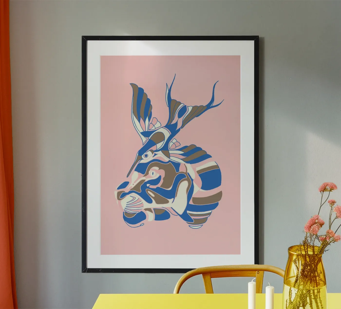 LION BIRD poster da raphaelgrischa