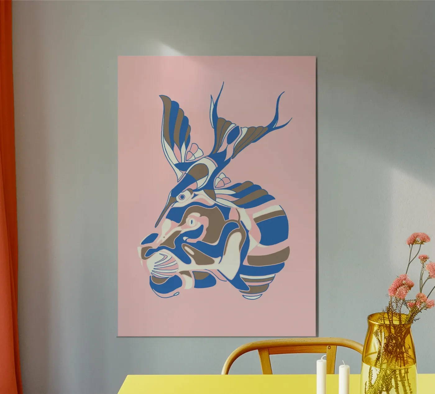LION BIRD poster da raphaelgrischa