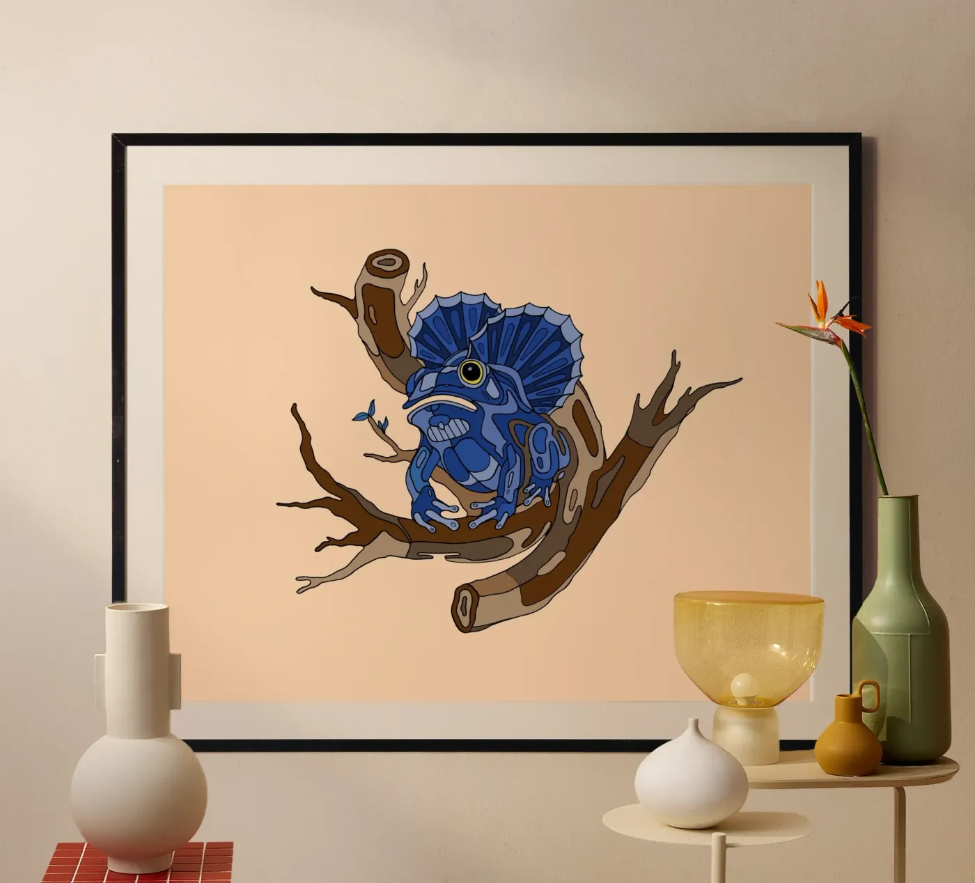 FLYING FROG poster da raphaelgrischa