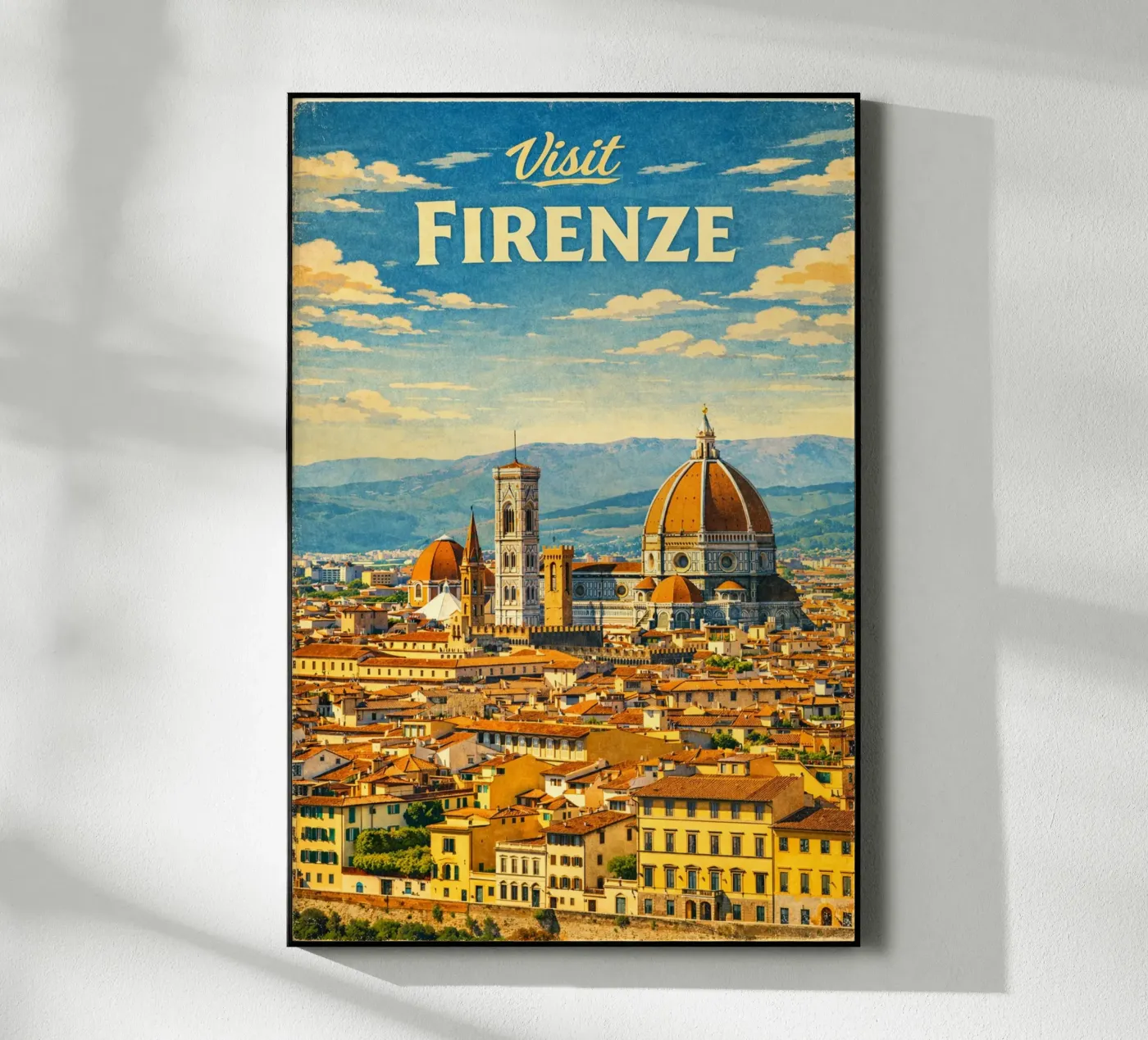 Visit Firenze acrylic glass by KevKon
