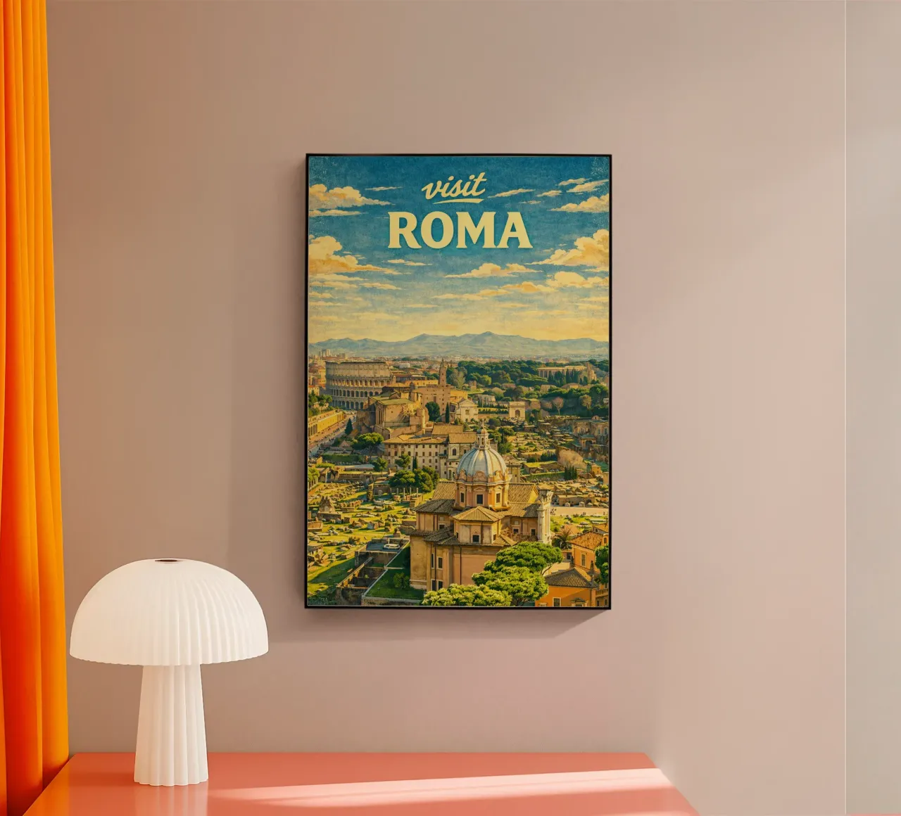 Visit Roma plexiglass da KevKon