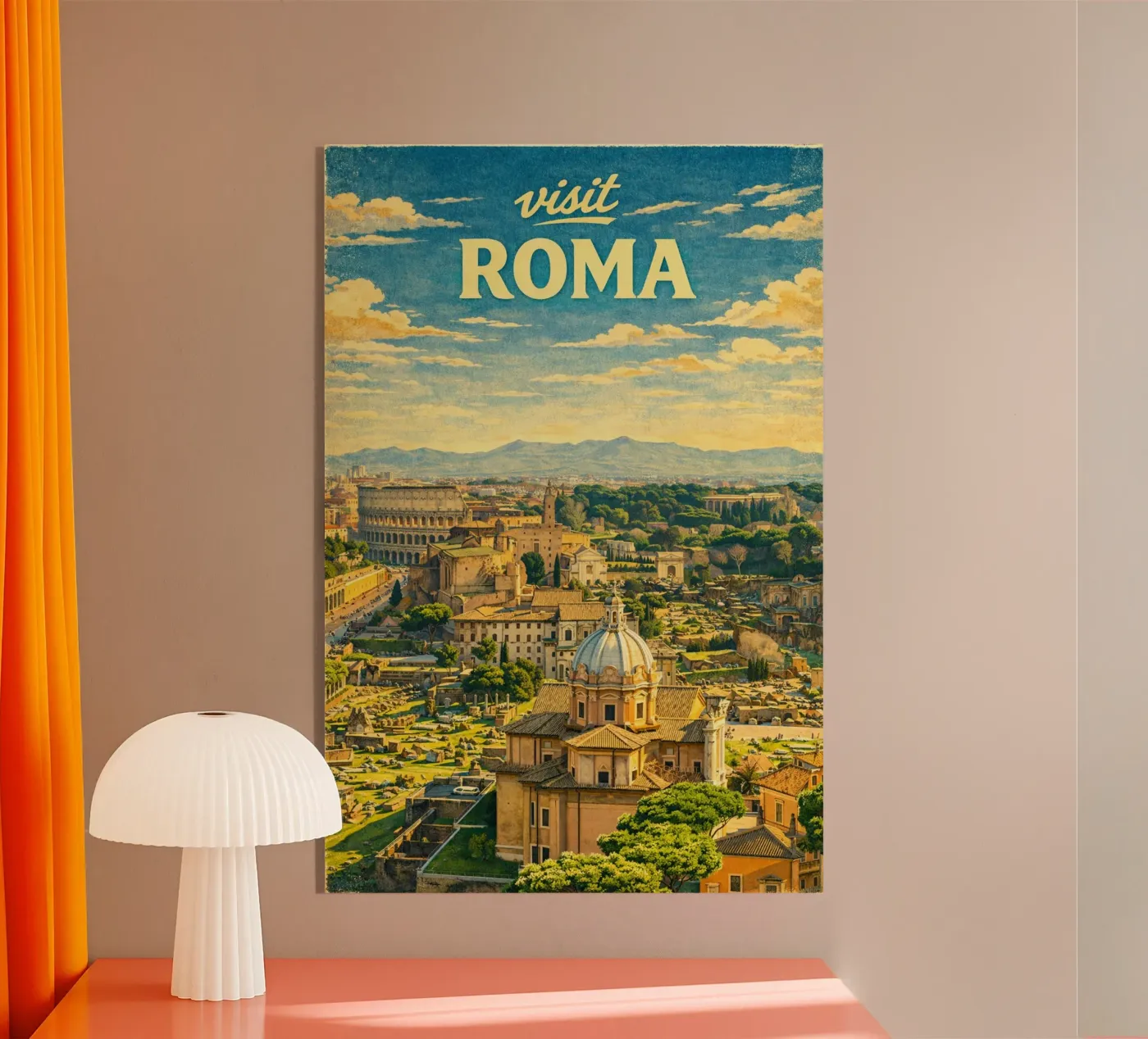 Visit Roma plexiglass da KevKon