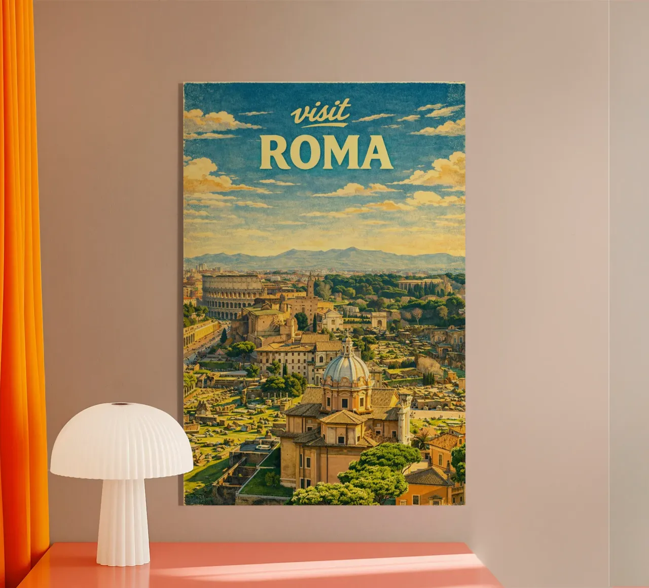 Visit Roma plexiglass da KevKon