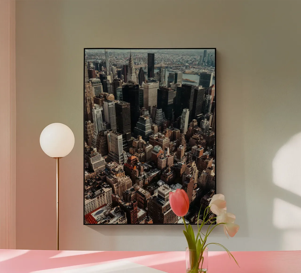 Manhattan Skyline plexiglass da Lynn Janet