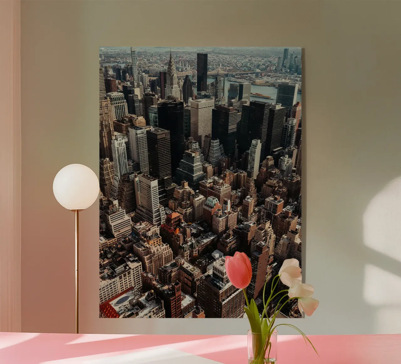 Manhattan Skyline plexiglass da Lynn Janet
