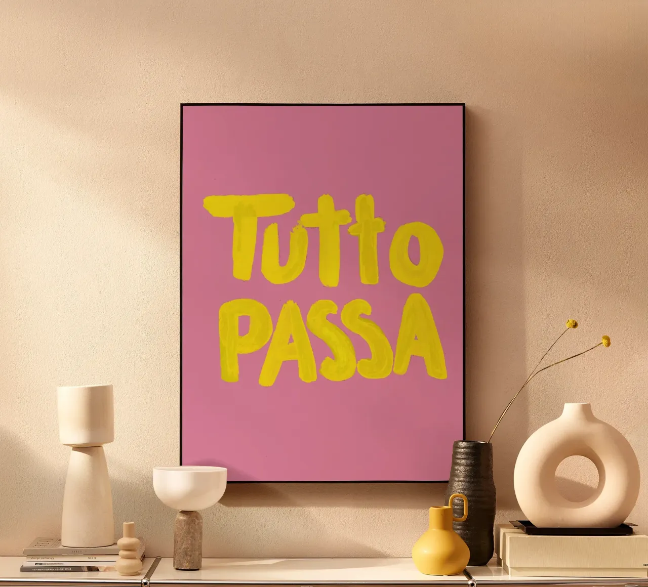 Tutto Passa plexiglass da Hej Ibiza by Ute Arnold