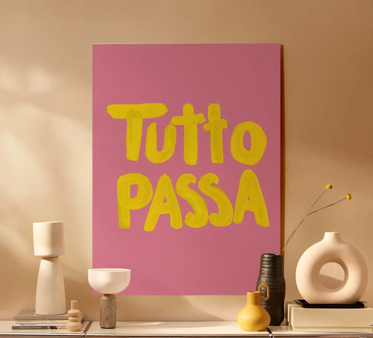 Tutto Passa plexiglass da Hej Ibiza by Ute Arnold