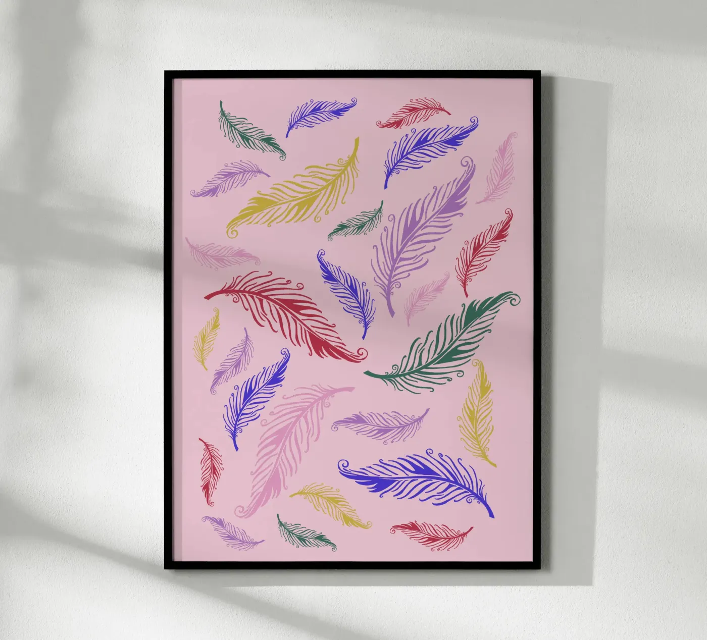 spring swirl poster by PaperLine Art